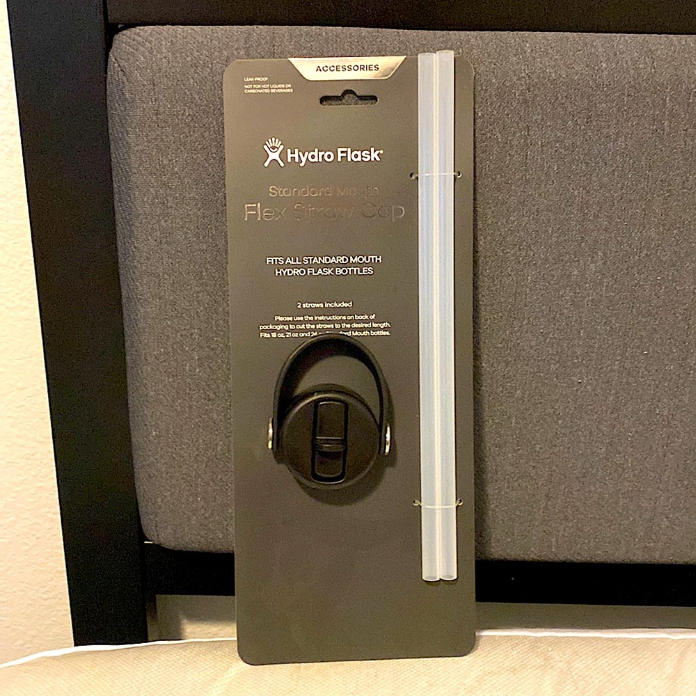 Hydro Flask Standard Mouth Straws and Cap!